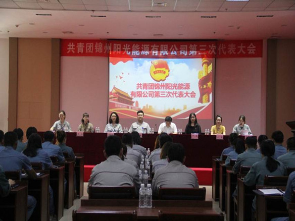共青團(tuán)錦州陽(yáng)光能源有限公司第三次代表大會(huì)