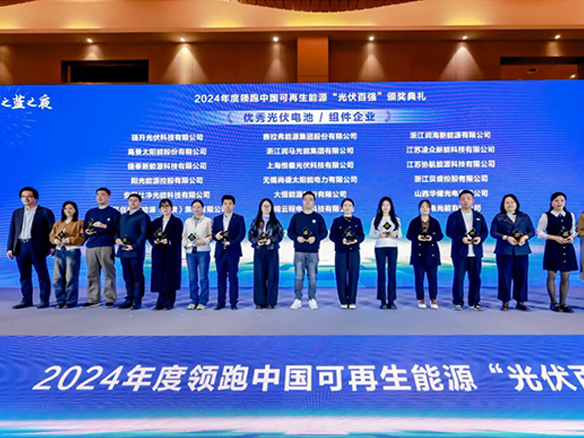 高光時(shí)刻 | 陽光能源蟬聯(lián)年度「光伏百?gòu)?qiáng)」優(yōu)秀光伏電池/組件企業(yè)獎(jiǎng)項(xiàng)
